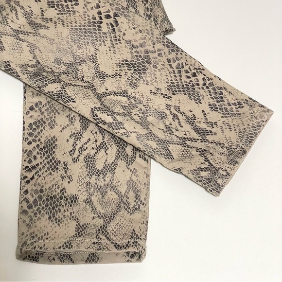 Bevy Flog Shely Pant Beige Black Python 28 - Picture 10 of 14